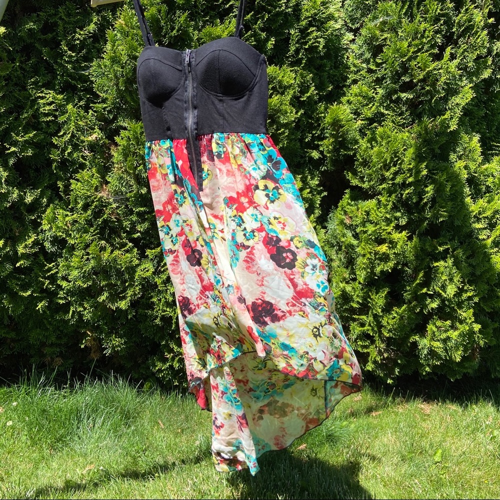 High low floral dress 🌺
